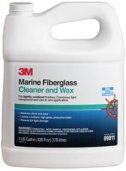 3M� Marine "One Step" Fiberglass Cleaner and Wax Gal
